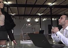 21sextury featuring alyssa bounty at the office