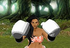 Laura in a boxing femdom pov session