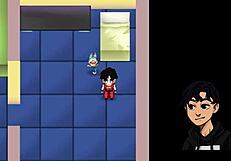 bulma starts her adventure with big tits blowjob