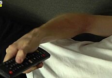 The big-dicked invader takes the twink's ass in a bareback blowjob scene