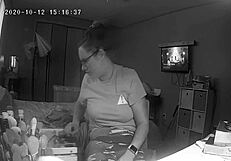 Slutty Teen Skips Homework to Finger Herself to Porn on Hidden Cam!