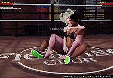 dela and bree in naked fight with rough fingering