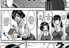 want to explore the academy for huge breasts in this hentai game?