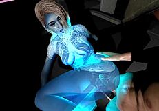 How does Cortana handle my dick in 3D hentai?