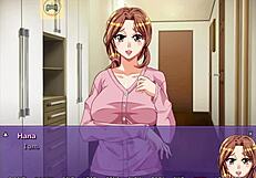 My wife wants to fuck the neighbor in indecent Hana NTR game.