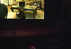 Sexy Couple Roleplays with Horny Girl in Dreams via Webcam, Swallowing After Face Fucking