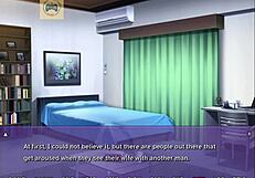 My wife wants to fuck the neighbor in indecent Hana NTR game.