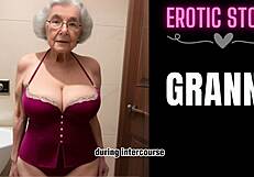 Granny Satisfies Wild Pissing Fetish in Taboo Story Part 1