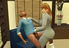 दादाजी मेरी मंगेतर के साथ चुपके-चुपके मस्ती करते हैं