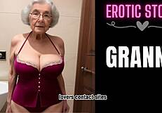 Granny Satisfies Wild Pissing Fetish in Taboo Story Part 1