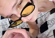 Hey, wanna see me suck huge cock and lick balls till sperm covers my cute face?