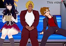 watch this tempting 3d hentai where koneko makes a deal in a sheer fantasy world