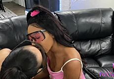 Jenna Foxx and Mrs. Sloppy Get Wild with Tongue Action