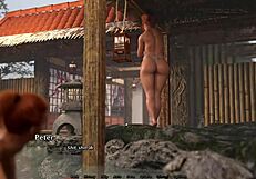 Public Onsen Threesome With Strangers and Redhead Milf in Ep 20