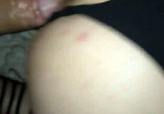 Making her cum on that big dick with intense fucking