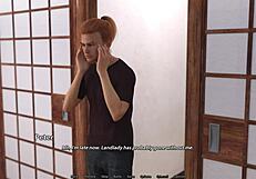 Public Onsen Threesome With Strangers and Redhead Milf in Ep 20