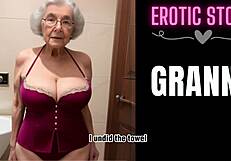 Granny Satisfies Wild Pissing Fetish in Taboo Story Part 1