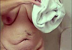 shower time turns steamy with milf vee