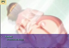 Neighbor gets handjob from my wife in hana ntr game