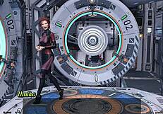 stranded in space 95, just holding hands with curvy asian milf