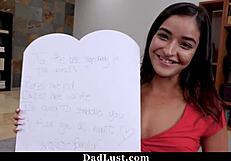 Emily Willis Wears Vibrating Panties From Stepdad in Hardcore DoggyStyle Action. DadLust Delivers Raw Passion.