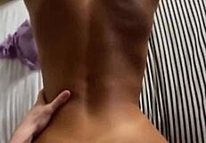 Cute Girl Gets Dirty POV Fuck in Hotel Room, Cums on Big Cock