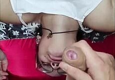 white wolf ofc fodendo fundo a garganta da novinha submissa white moon