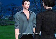 Natalie's naughty secret affair with boyfriend in 3D hentai preview