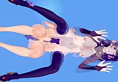 Genshin Impact: Raiden Shogun's 3D Hentai POV Sex with Real Voice Uncensored