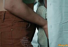 Petite Babe Rips Clothes And Facesits Opponent's Lawyer In Shaved Pussy Fucking!