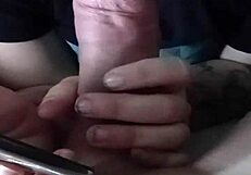 Woman With Big Tits Gives Excellent Blowjob To Her Partner.