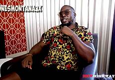 Chubby Redhead Riding Stiff Black Cock!