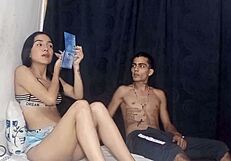 hermanastra infiel folla gran polla de hermanastro para venganza 😈