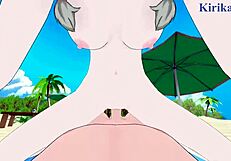 Nene Kusanagi and Ichika Hoshino having intense sex in Project Sekai hentai