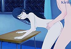 Nene Kusanagi and Ichika Hoshino having intense sex in Project Sekai hentai