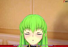 cc cheshire cat in code geass full video with sheer fantasy sucking and fucking.