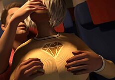 All sex scenes from the game - fetish locator part 11, anal and strapon cowgirl!