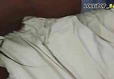 Landlord daughter sneaked out with tenant to fuck each other in a hotel room