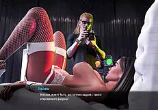 Blonde babe rides old man with intense anal action in gameplay