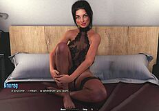 omg, caught my hot step sister masturbating, then she helped me cum fast in 3d hentai!