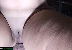 Why not watch this latina getting ballsdeep pussy creampie in homemade quickie?