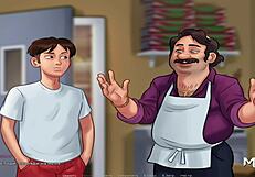 oh wow, big mature mexican ass in summertimesaga e1 43!