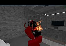 Demon dominates rich femboy in creampie frenzy