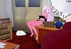 Android 21 transforms in dragon ball zex fantasy