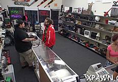 Big Hard Penis Pushes Inside Slutty Amateur So Tight!