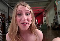 kallie taylor's quick handjob makes men cum fast
