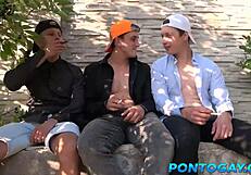 Want to join the twink orgy in the forest?