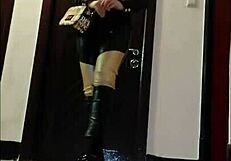 Latex Diva or Goddess in Hentai?