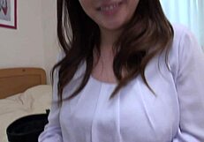 japanese cute busty milf with huge natural tits