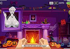 halloween house packed with sexy anime hentai action! 🎃